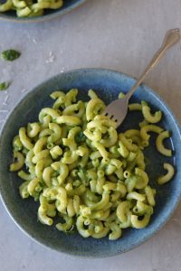 Creamy zucchini pasta