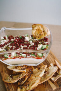 Seven Layer Mediterranean Dip - Vanessa Perrone