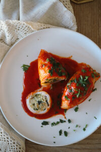 Stuffed calamari